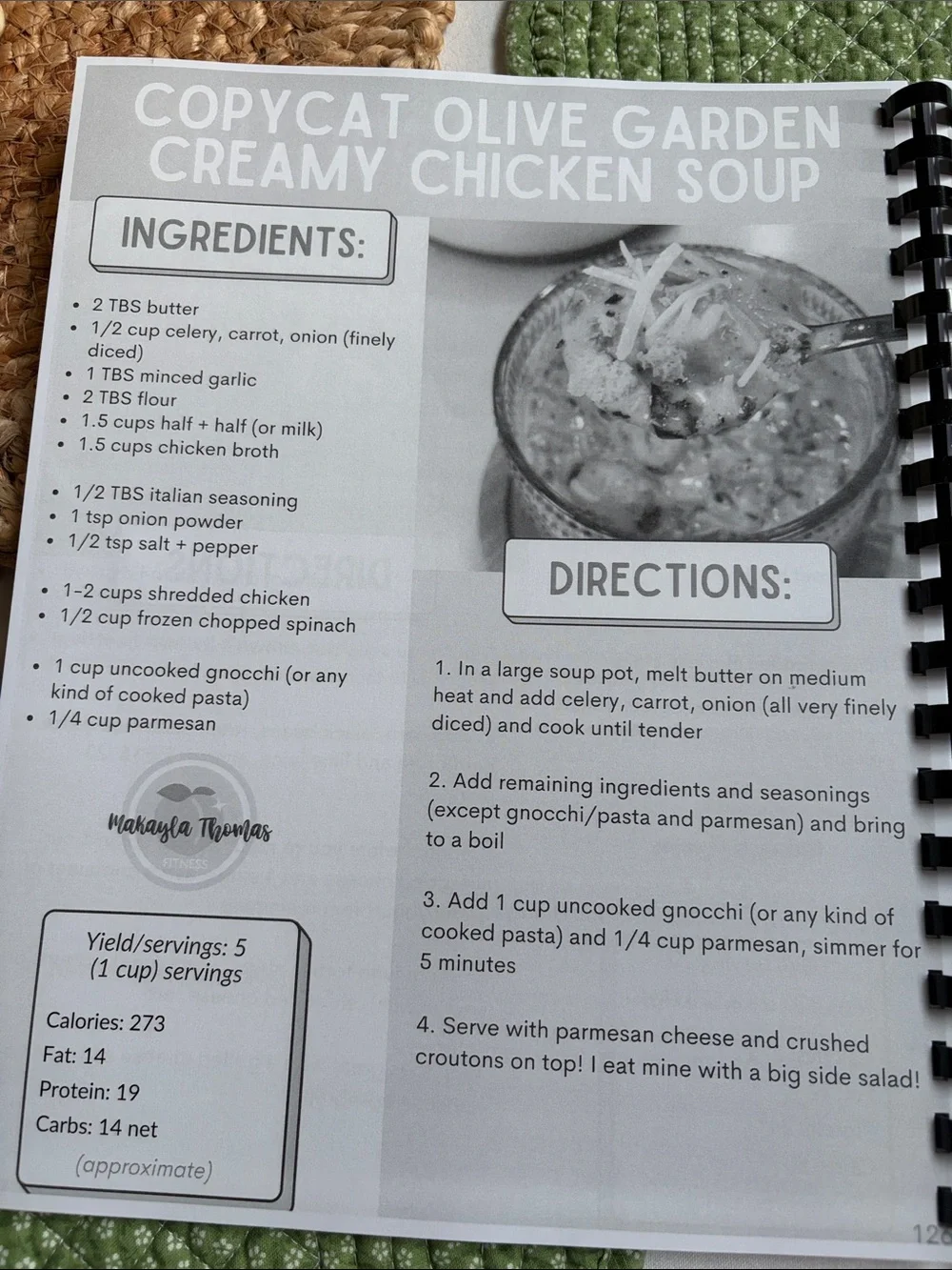 Good Food Mood Recipe Binder - Fitness Collection